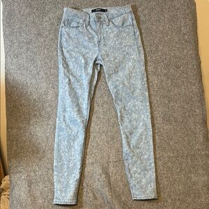 Hudson Los Angeles Blue Nico Super Skinny Denim Size 25 Women’s Pockets …